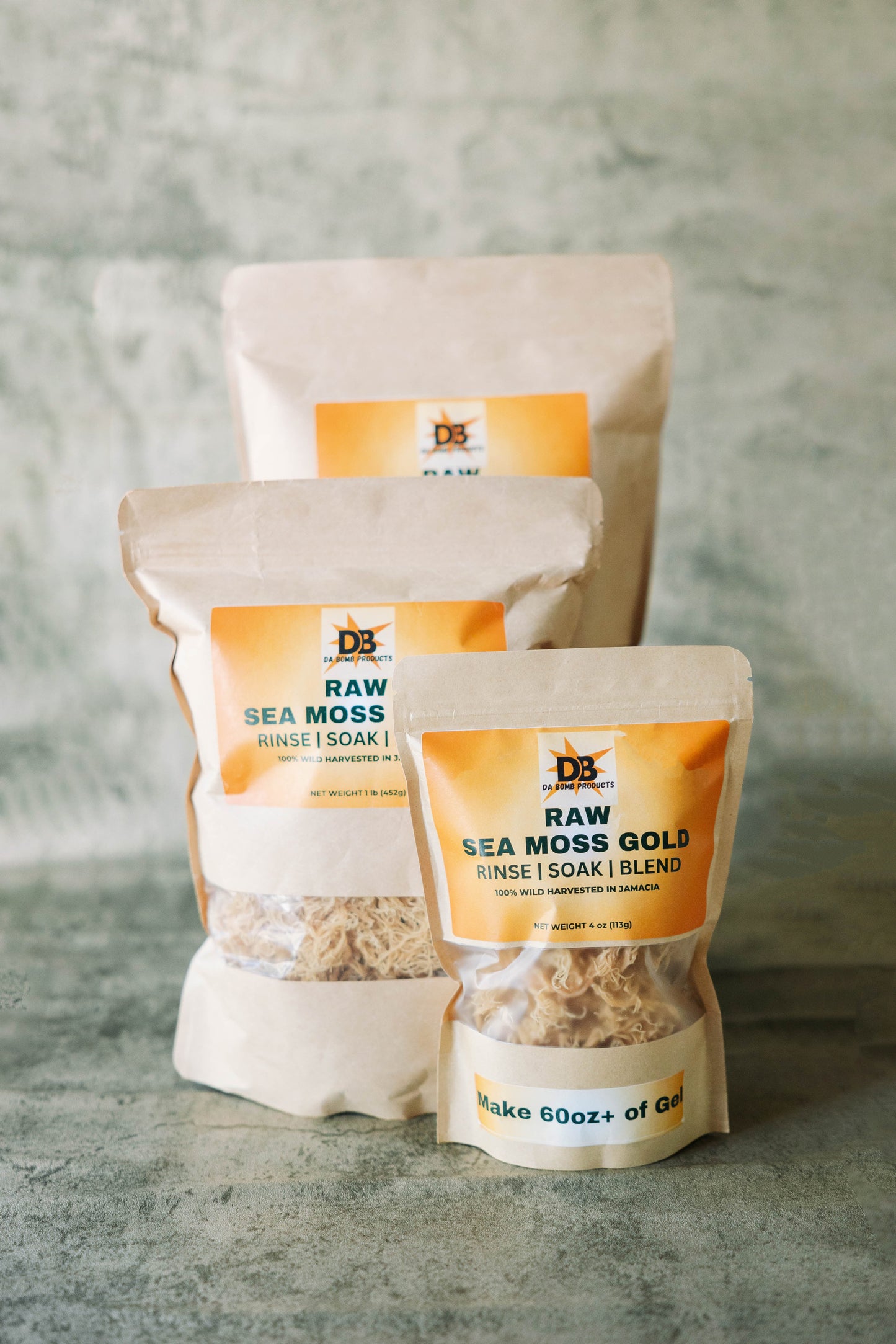Raw Sea Moss, Jamaican