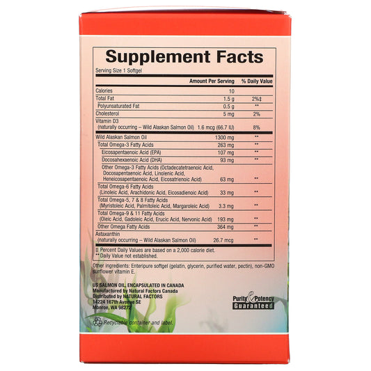 Salmon Oil, Wild Alaska Complete Omega