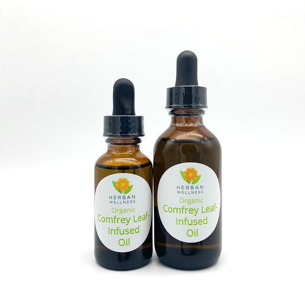 Comfrey Leaf-Infused Oil