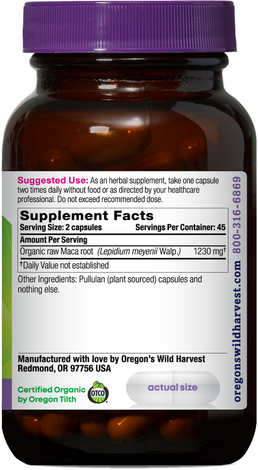 Maca Root caps 90 ct