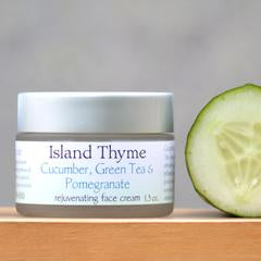 Cucumber, Green Tea,  & Pomegranate Facial Cream