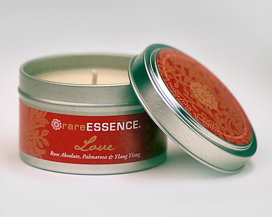 Candle, Love Travel Tin