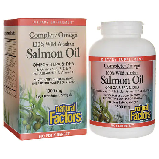Salmon Oil, Wild Alaska Complete Omega